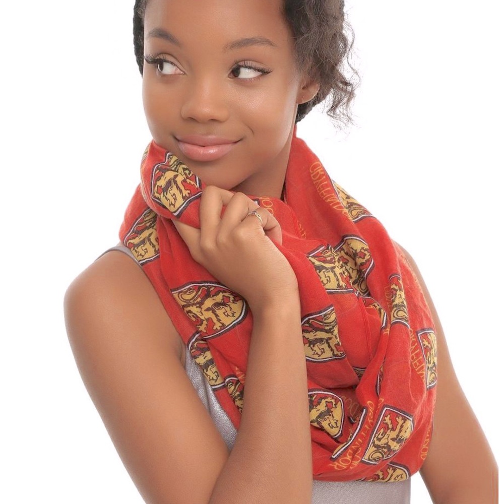 Harry Potter Gryffindor Infinity Scarf NWOT